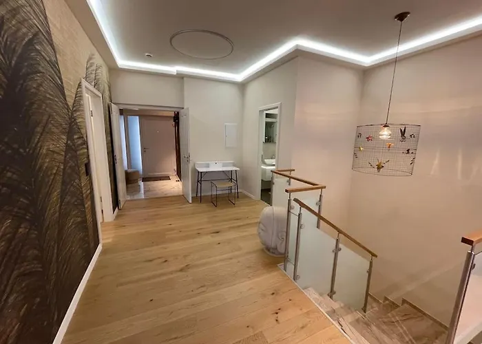 Luxurioeses Loft Mit Grosser Sonnenterrasse & Sauna Apartmán Mnichov