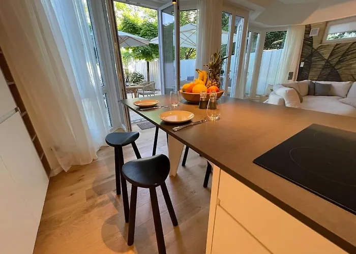 Apartmán Luxurioeses Loft Mit Grosser Sonnenterrasse & Sauna Mnichov