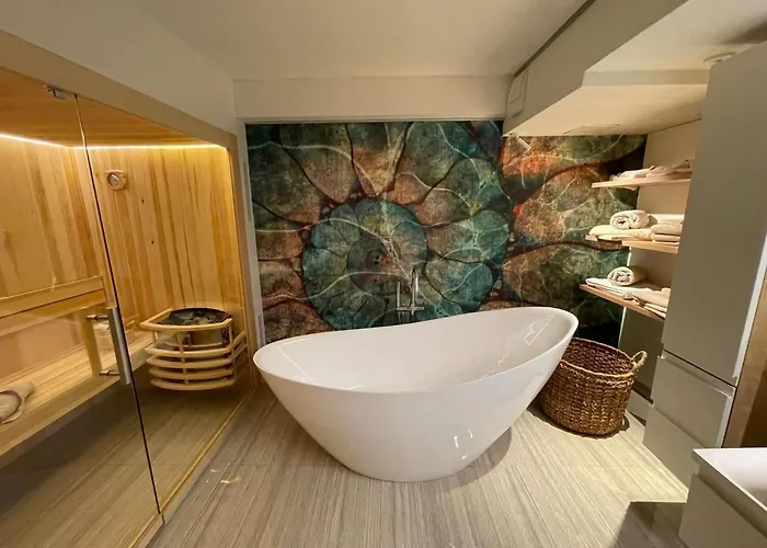 Luxurioeses Loft Mit Grosser Sonnenterrasse & Sauna Apartmán Mnichov